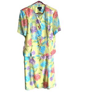 Leslie Fay Skirt and Top Set